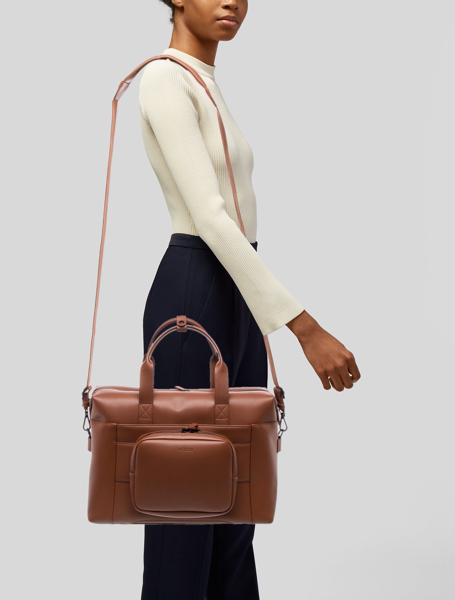 Monos Leather Messenger Bag