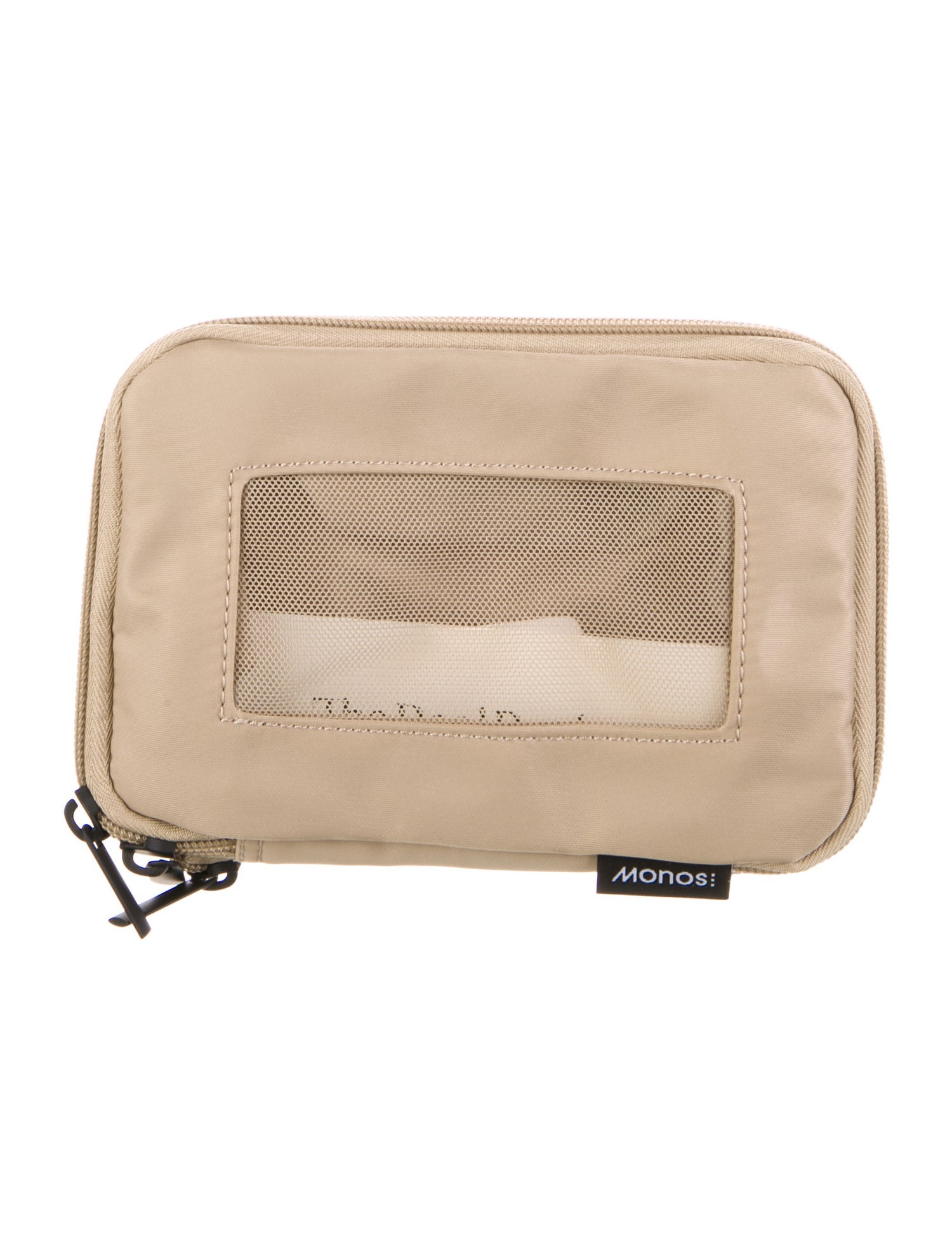 Monos Expandable Nylon Cosmetics Pouch