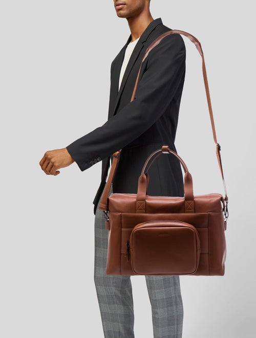 Monos Leather Messenger Bag