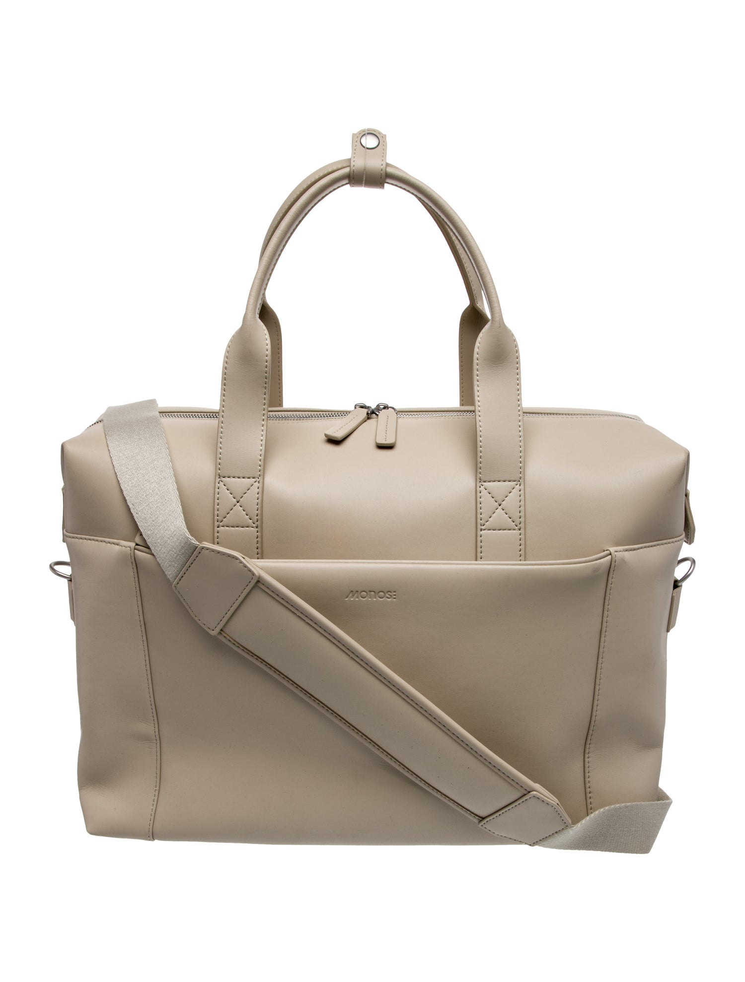 Monos Leather Weekender Bag