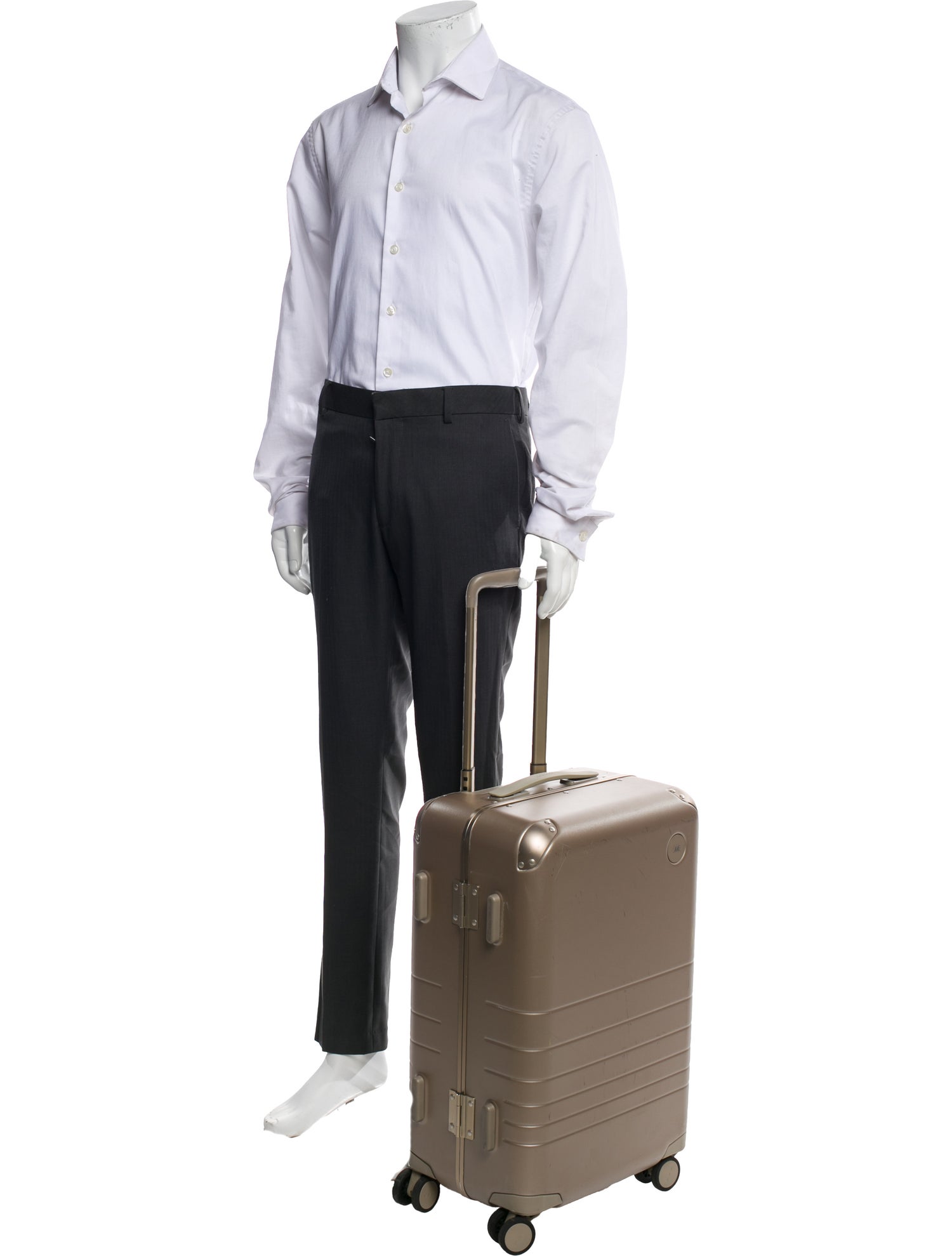 Monos mens rolling suitcase