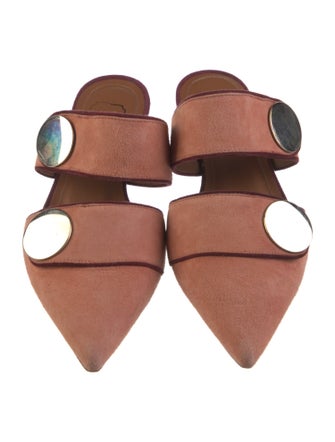 Malone Souliers x Roksanda Suede Mules
