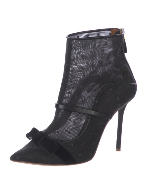 Malone Souliers By Ray Luwolt Mesh Lace Pattern Boots