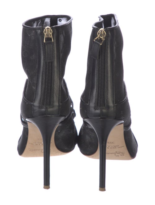 Malone Souliers By Ray Luwolt Mesh Lace Pattern Boots