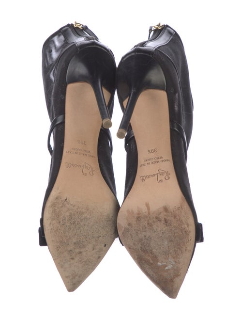 Malone Souliers By Ray Luwolt Mesh Lace Pattern Boots