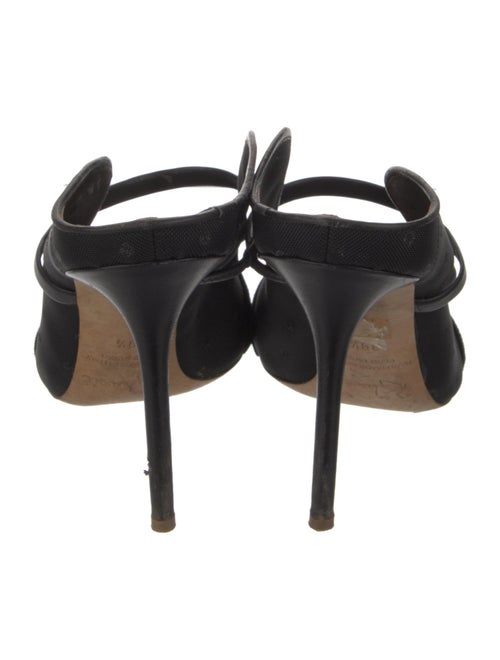 Malone Souliers By Ray Luwolt Mesh Bow Accents Mules