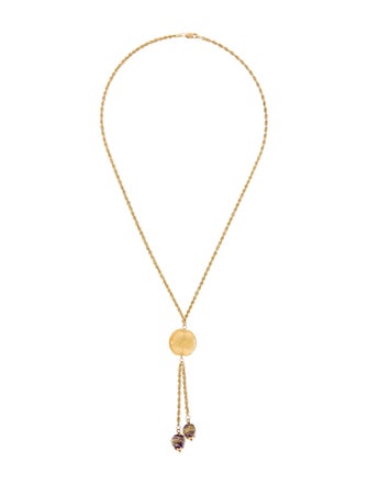Michael Anthony 14K Resin Lavalier Necklace