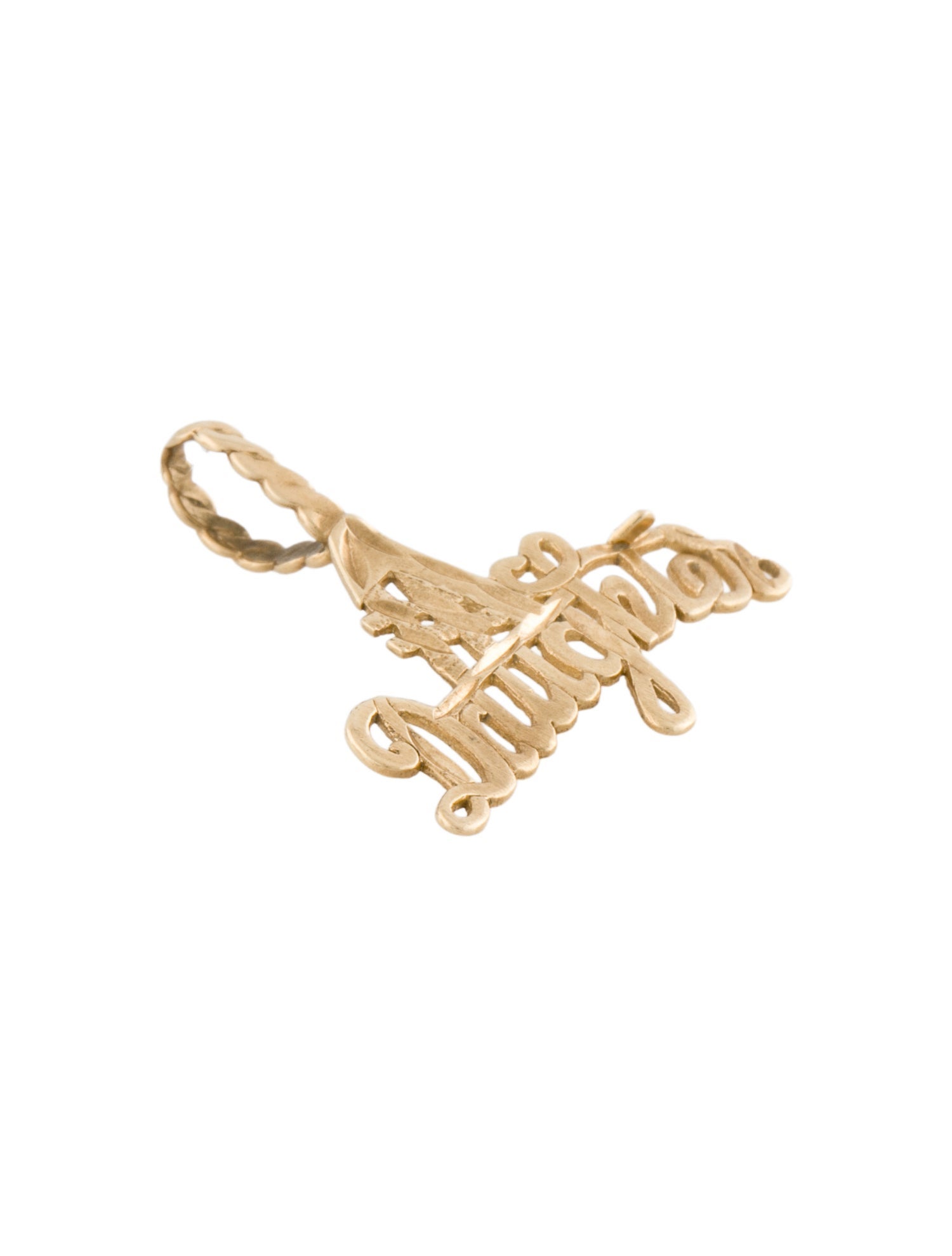 Michael Anthony 14k #1 Daughter Pendant