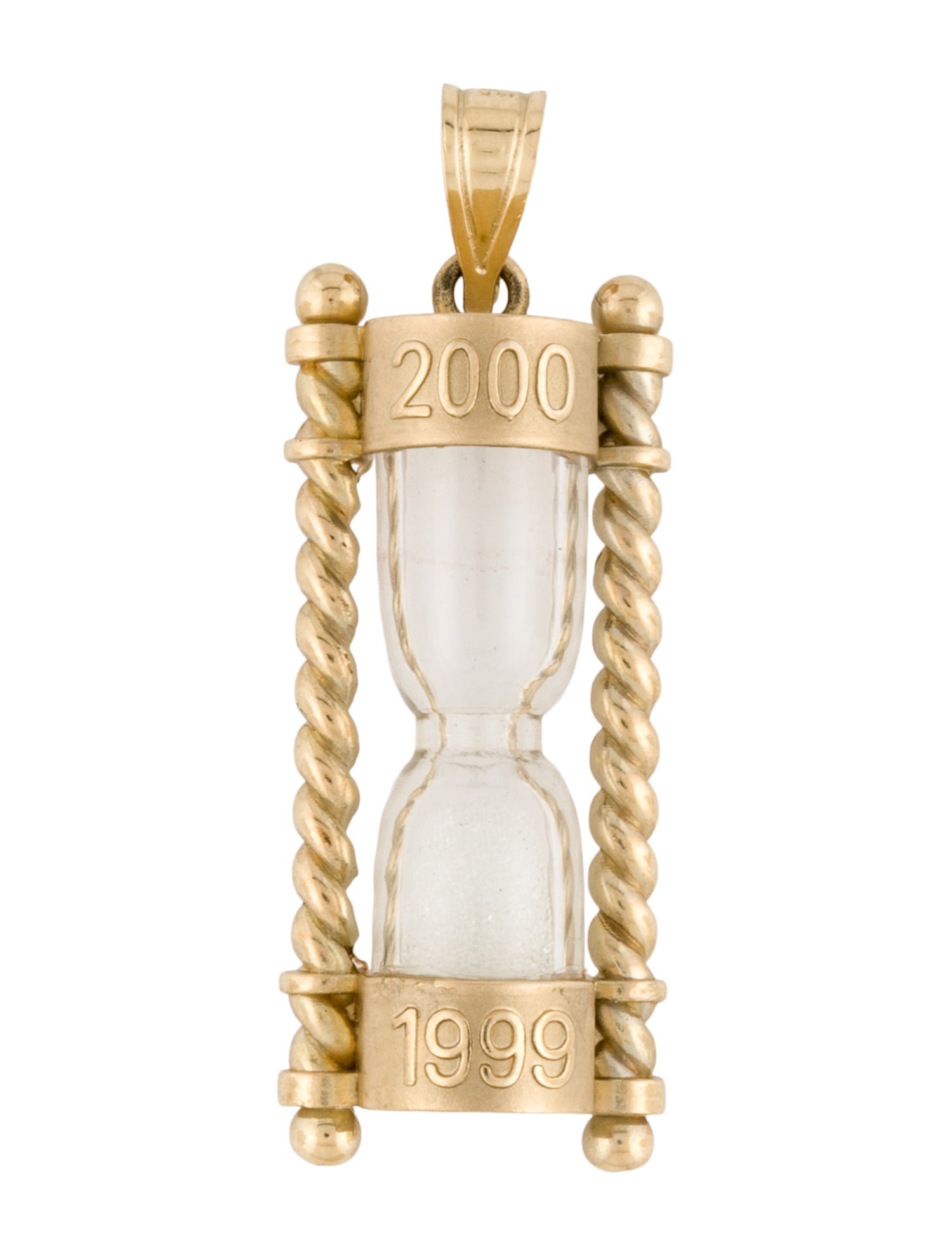 Michael Anthony 14K 1999-2000 Hourglass Pendant