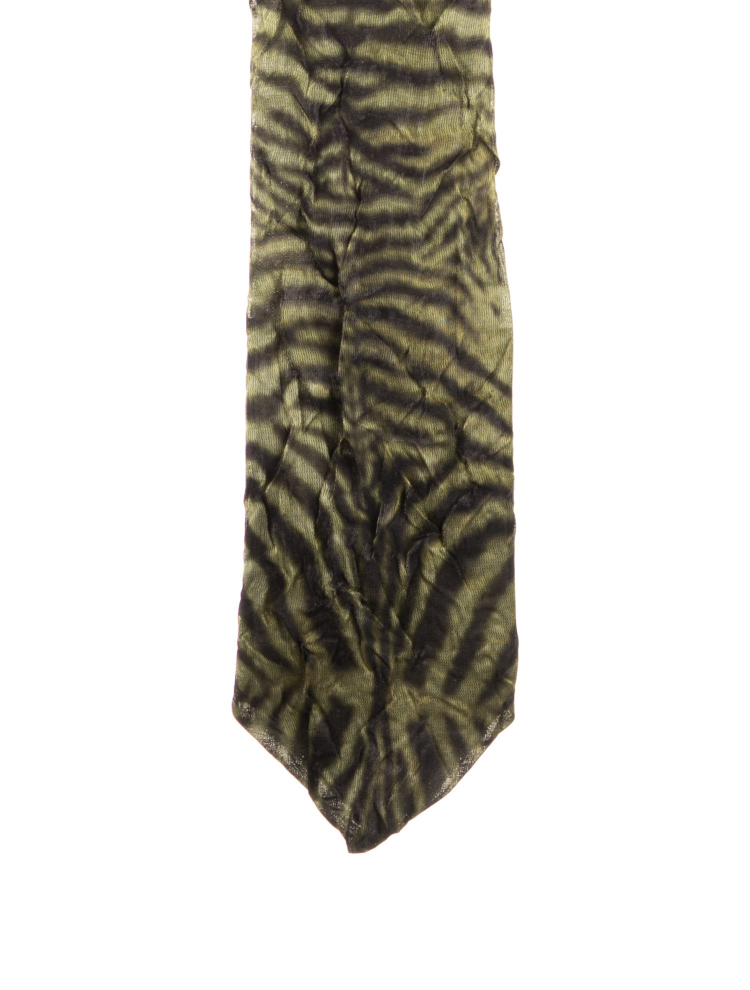 Masatomo Vintage 1980's Tiger Stripe Tie