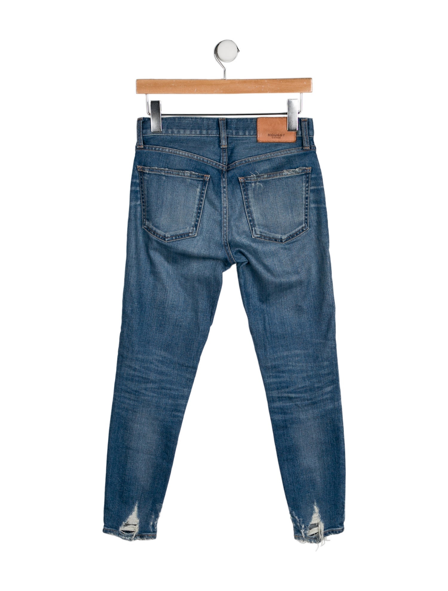 Moussy Vintage Mid-Rise Skinny Leg Jeans