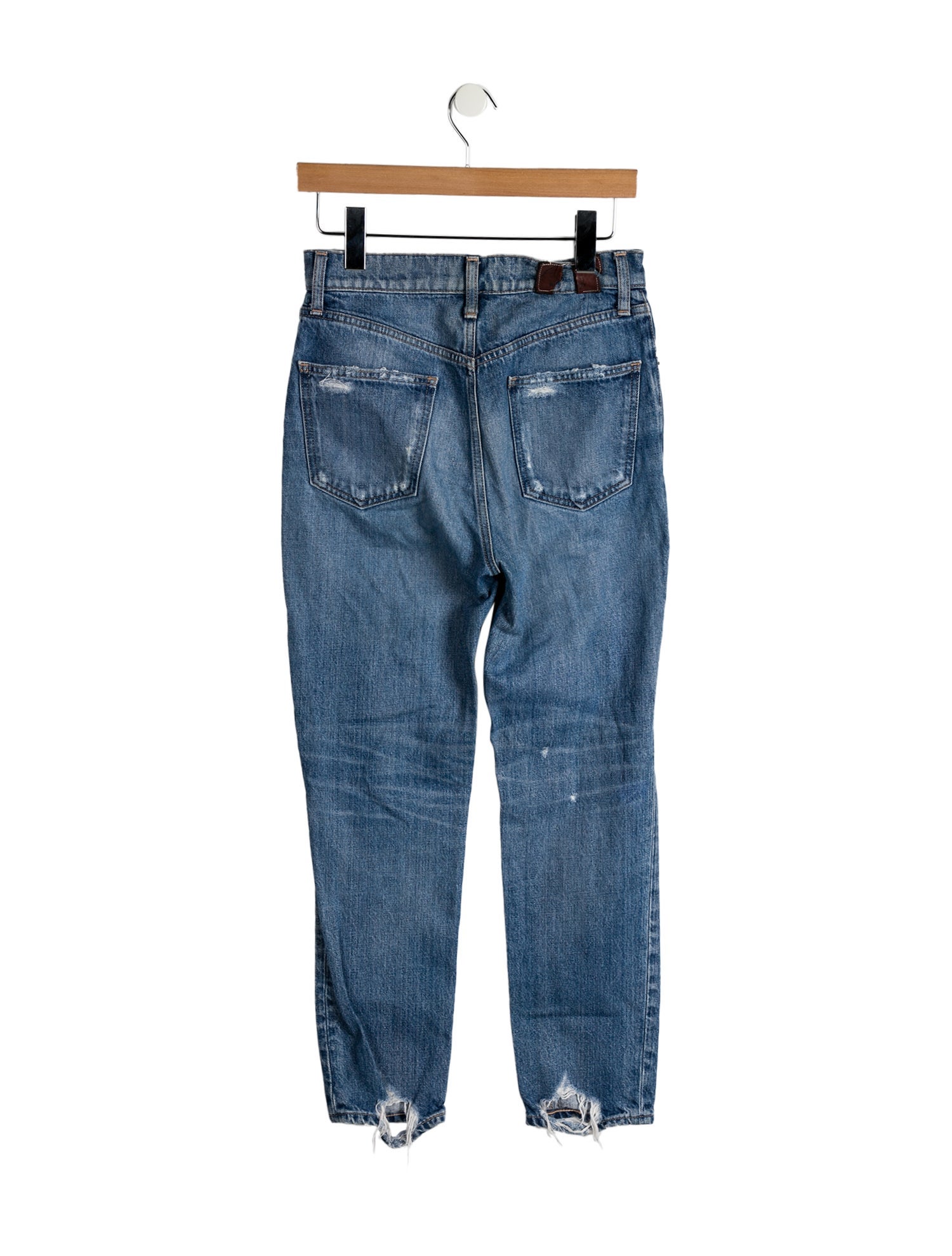 Moussy Vintage High-Rise Straight Leg Jeans