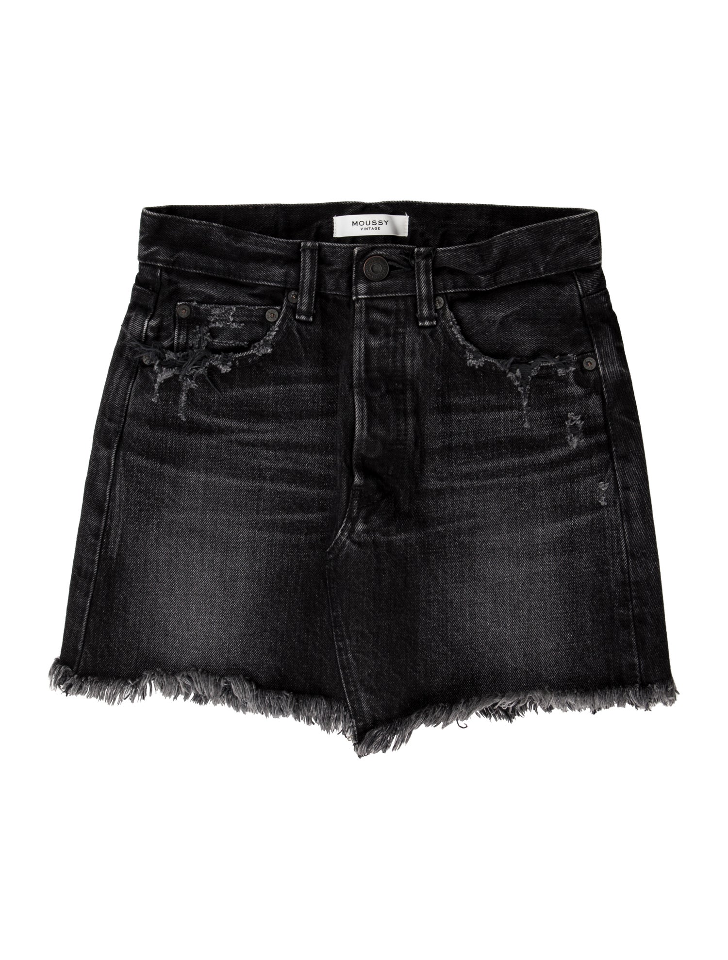 Moussy Vintage Distressed Accents Mini Skirt w/ Tags