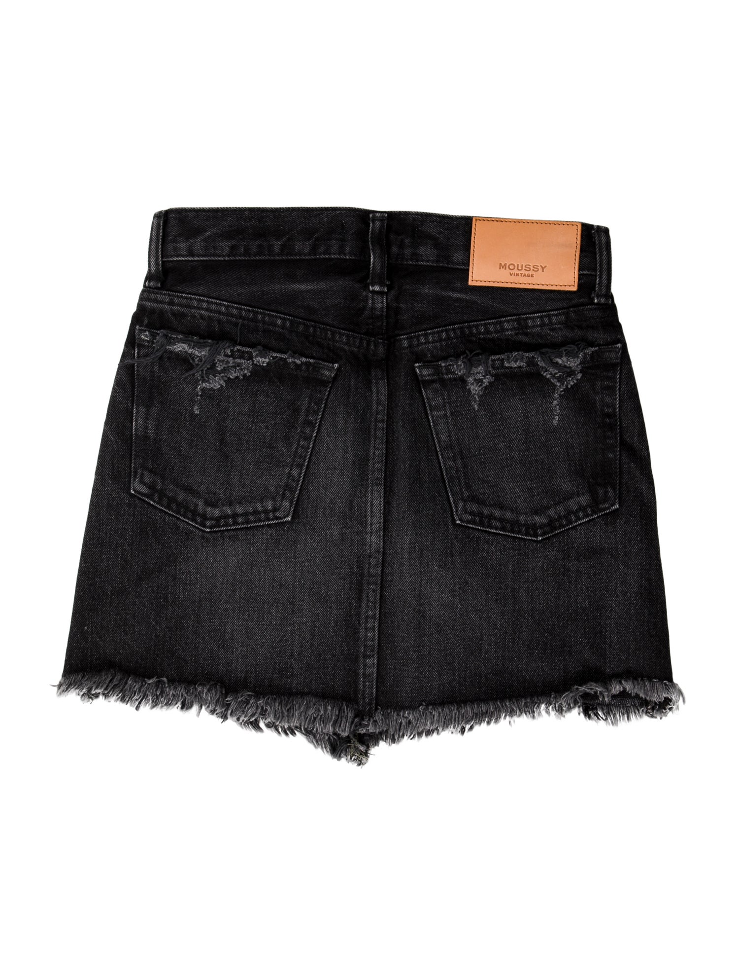 Moussy Vintage Distressed Accents Mini Skirt w/ Tags