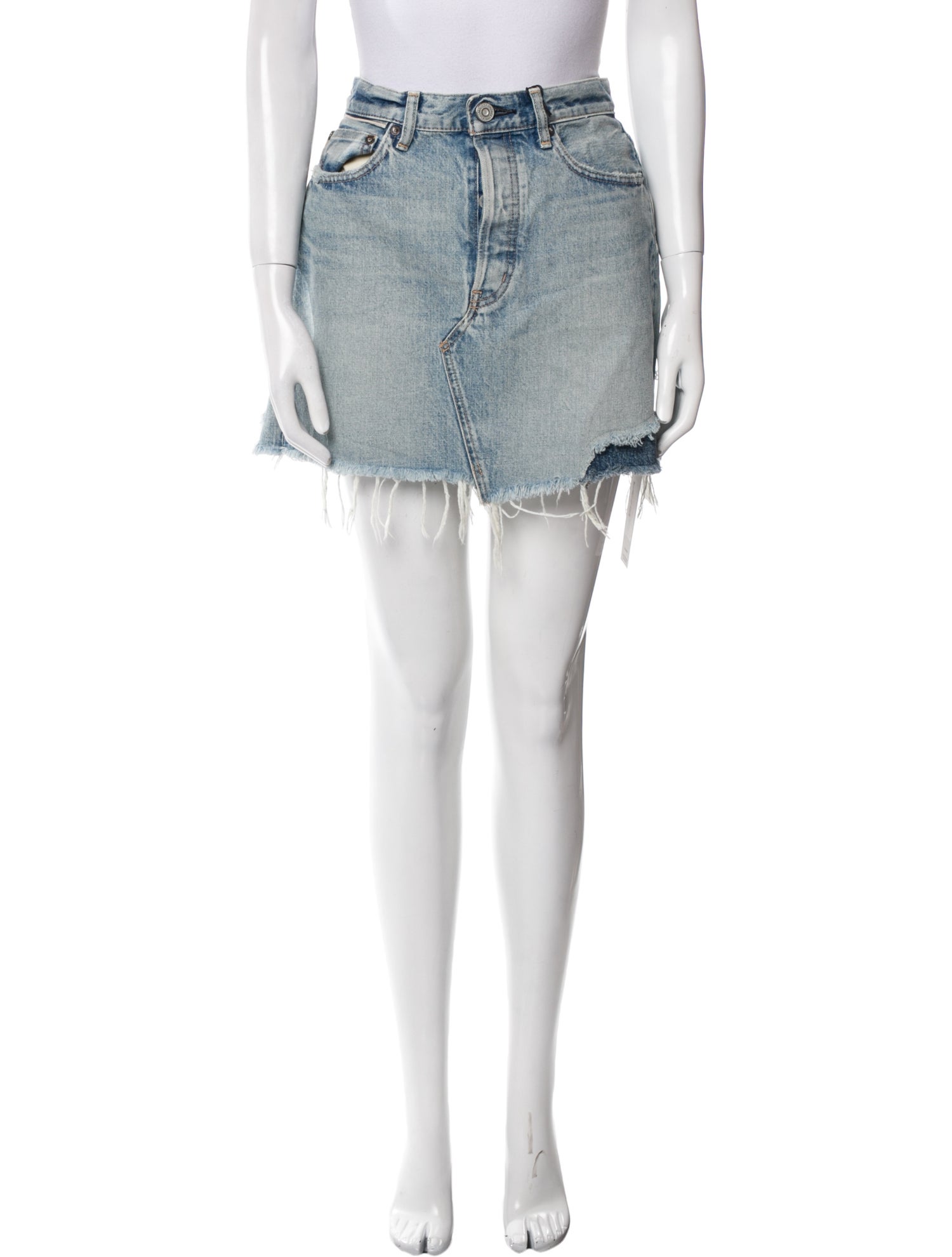Moussy Vintage Distressed Accents Mini Skirt w/ Tags