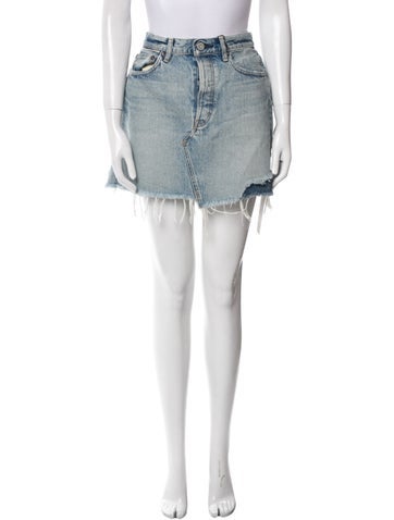 Moussy Vintage Skirts Distressed Accents Mini Skirt S