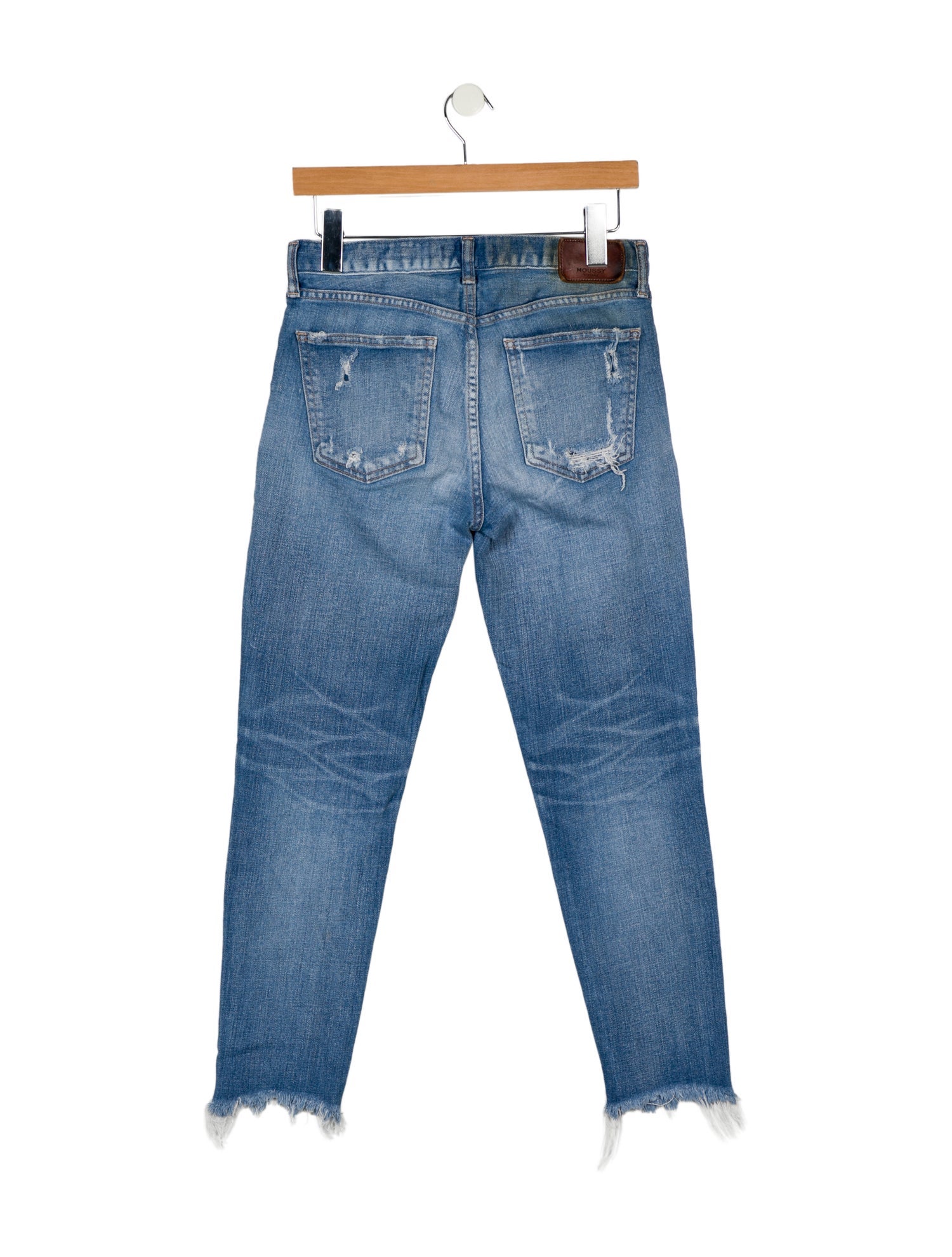 Moussy Vintage Mid-Rise Skinny Leg Jeans