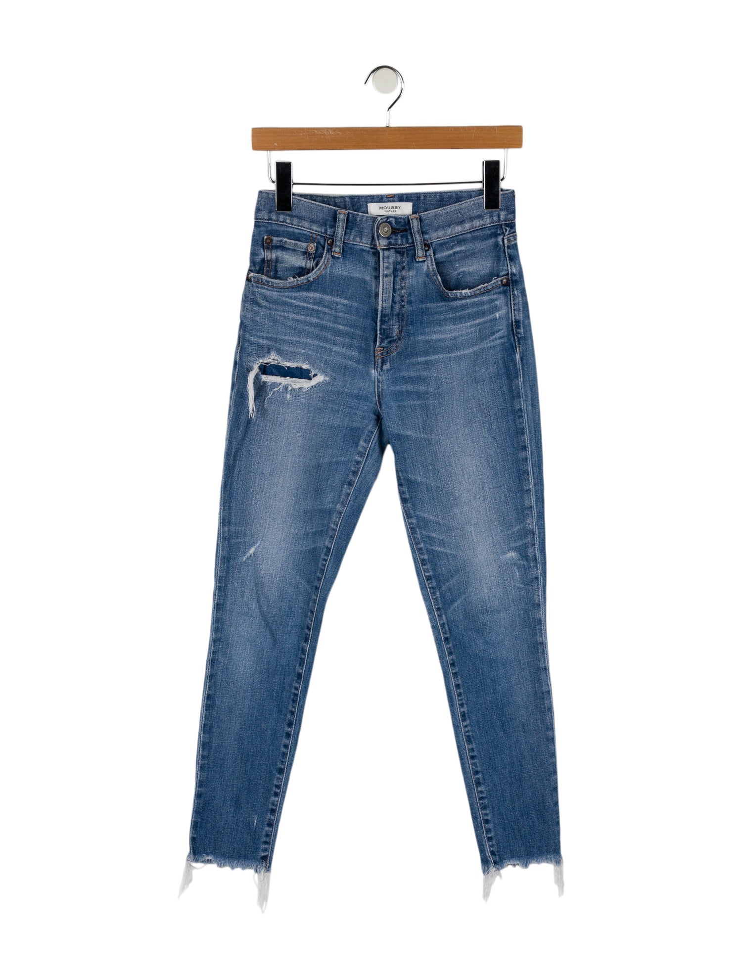 Moussy Vintage Mid-Rise Skinny Leg Jeans