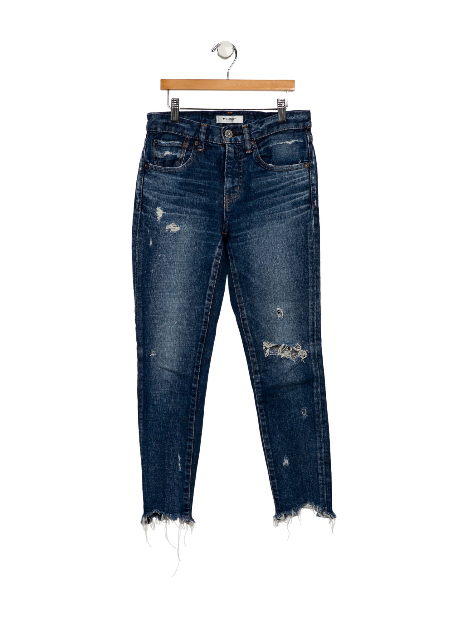 Moussy Vintage Mid-Rise Skinny Leg Jeans