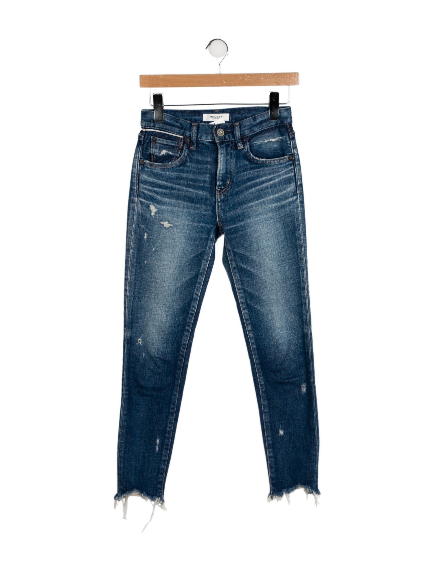 Moussy Vintage Mid-Rise Skinny Leg Jeans