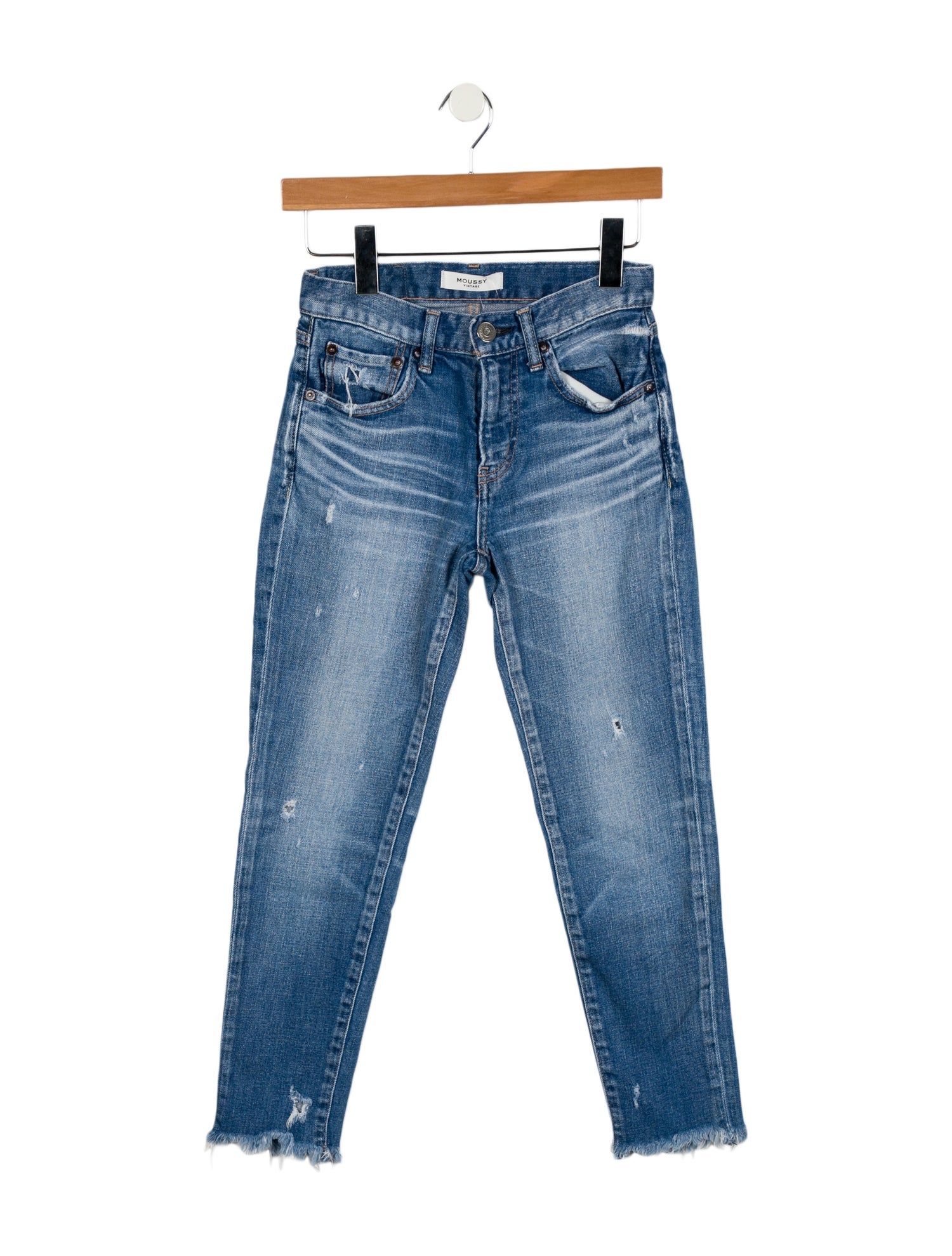 Moussy Vintage Mid-Rise Skinny Leg Jeans