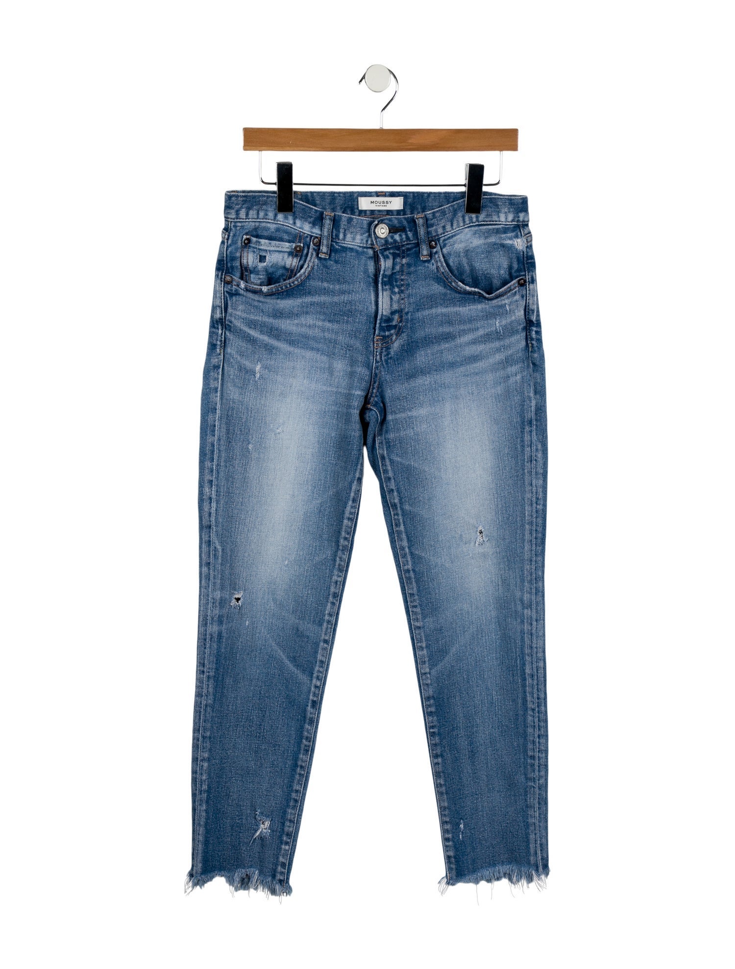 Moussy Vintage Mid-Rise Skinny Leg Jeans