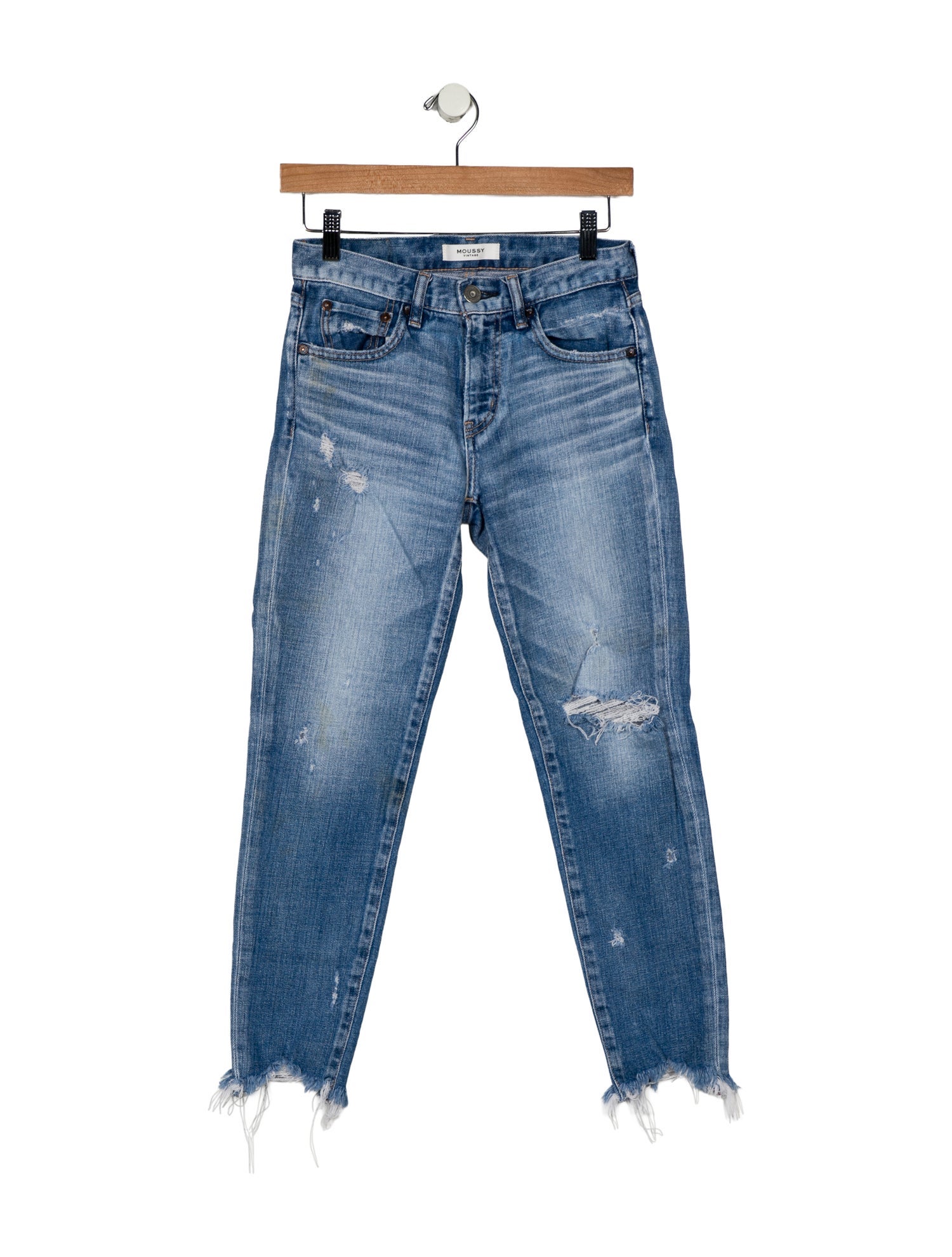 Moussy Vintage High-Rise Skinny Leg Jeans