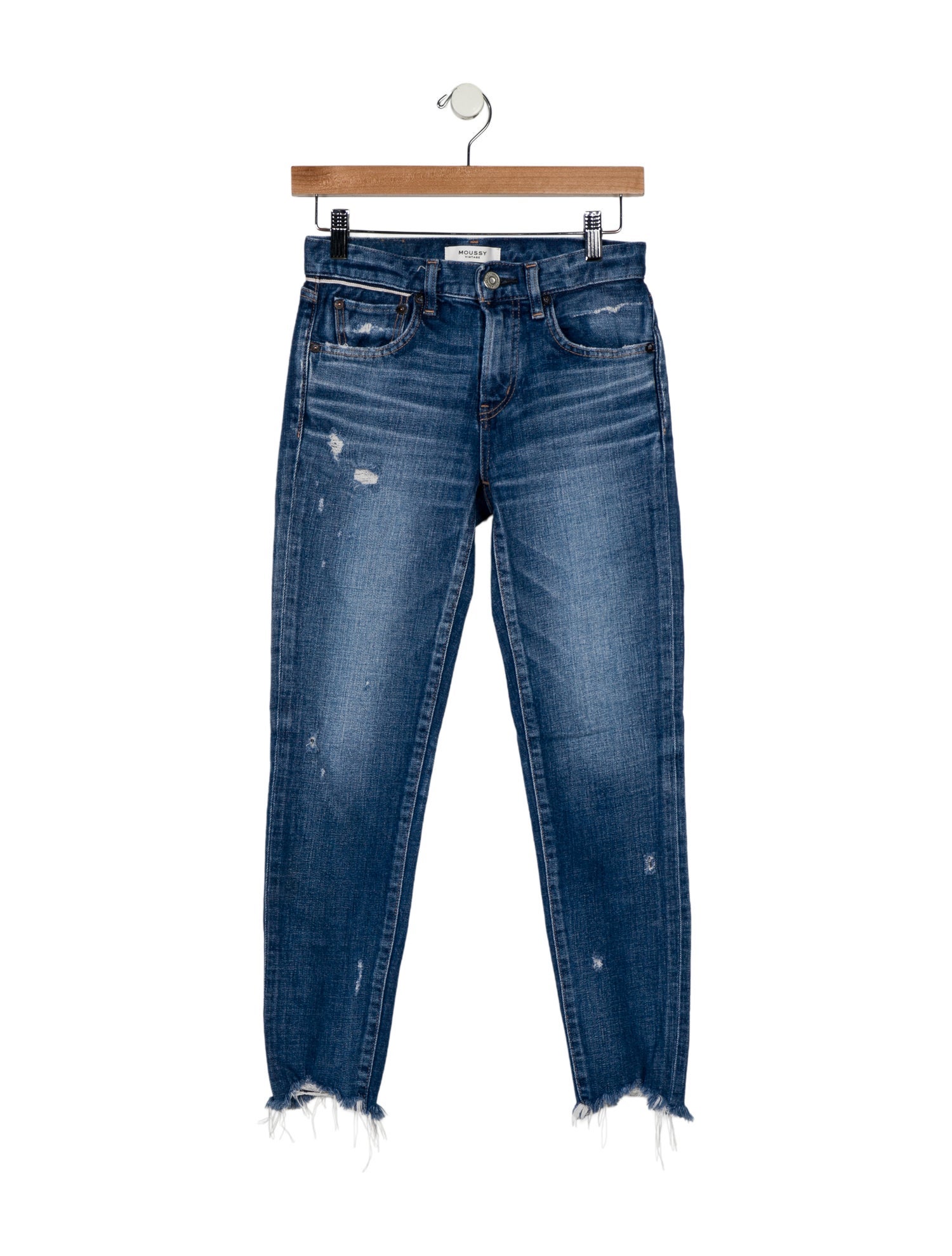 Moussy Vintage Mid-Rise Skinny Leg Jeans