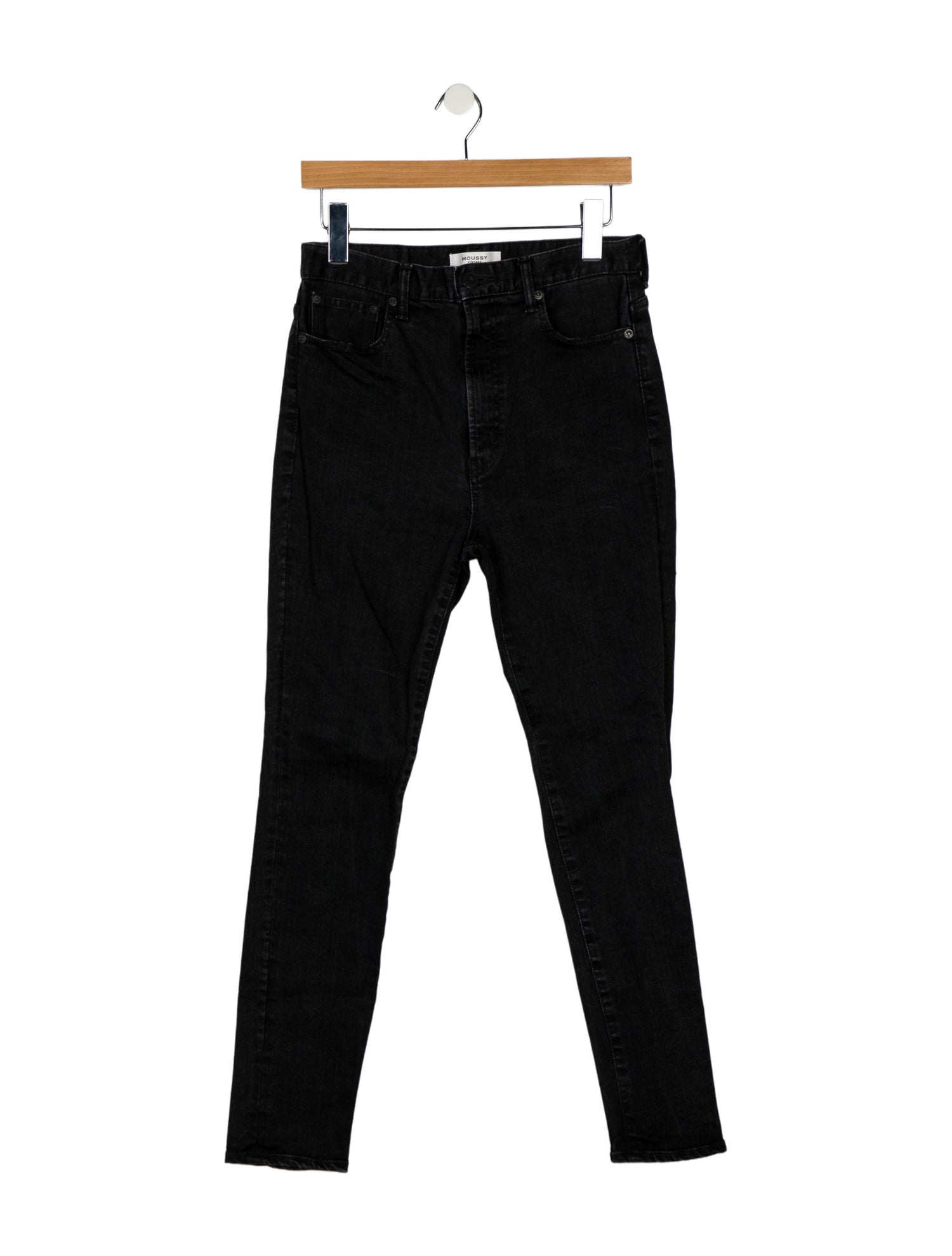 Moussy Vintage High-Rise Straight Leg Jeans