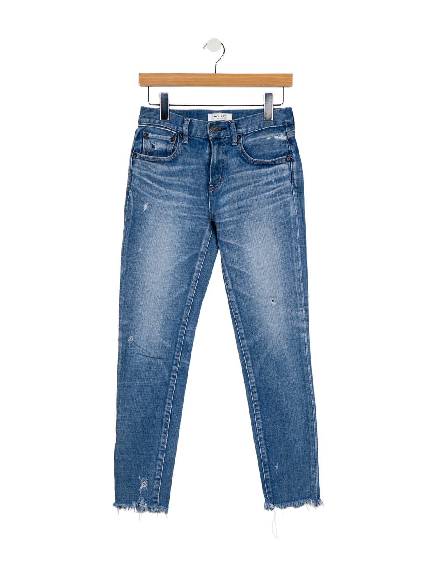 Moussy Vintage Mid-Rise Skinny Leg Jeans