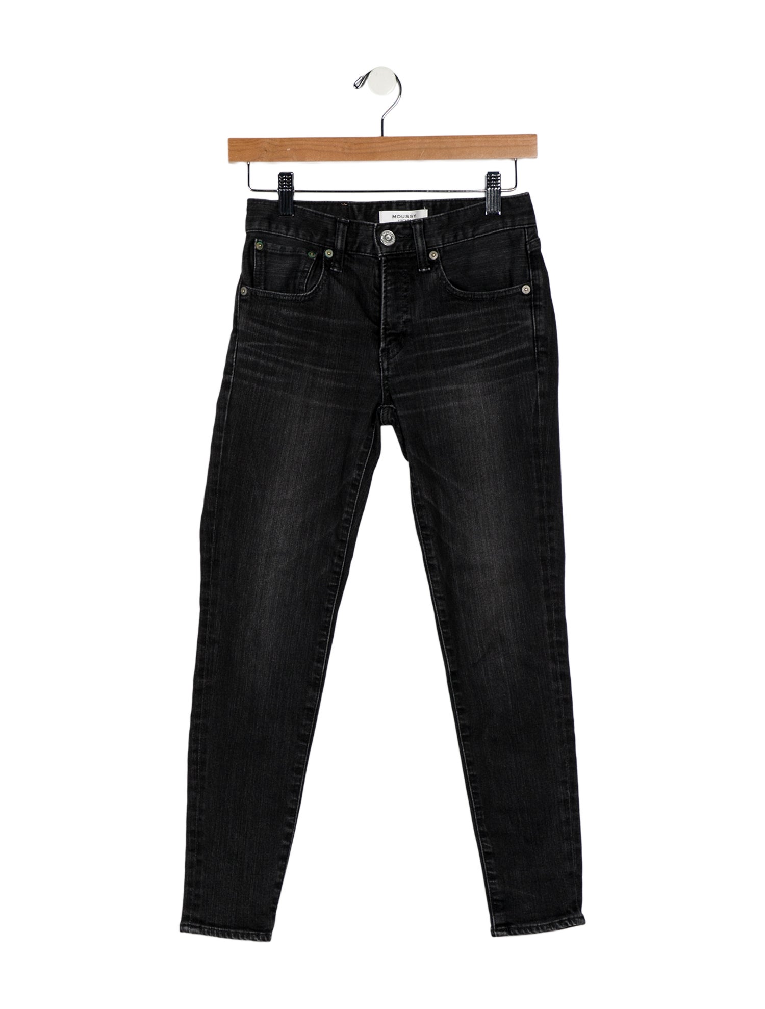 Moussy Vintage Mid-Rise Skinny Leg Jeans