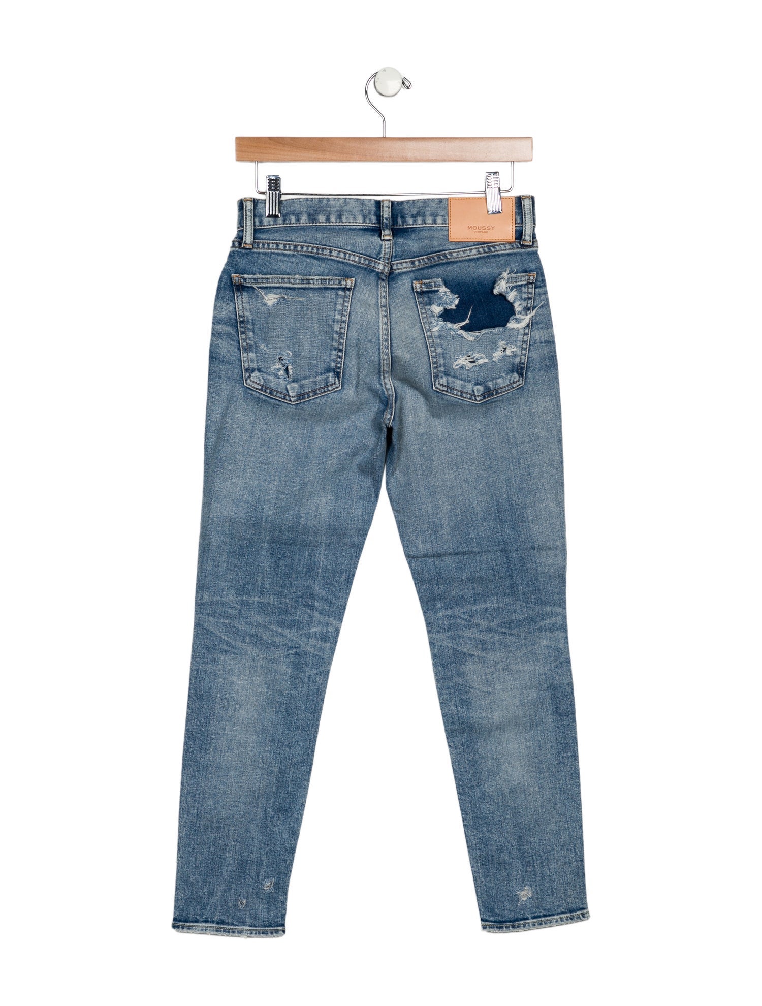 Moussy Vintage Mid-Rise Skinny Leg Jeans