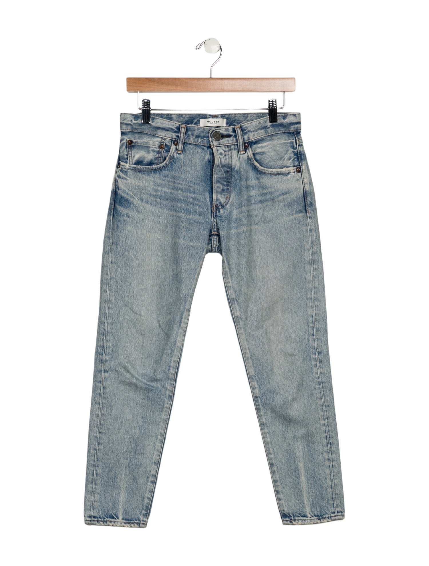 Moussy Vintage Mid-Rise Skinny Leg Jeans