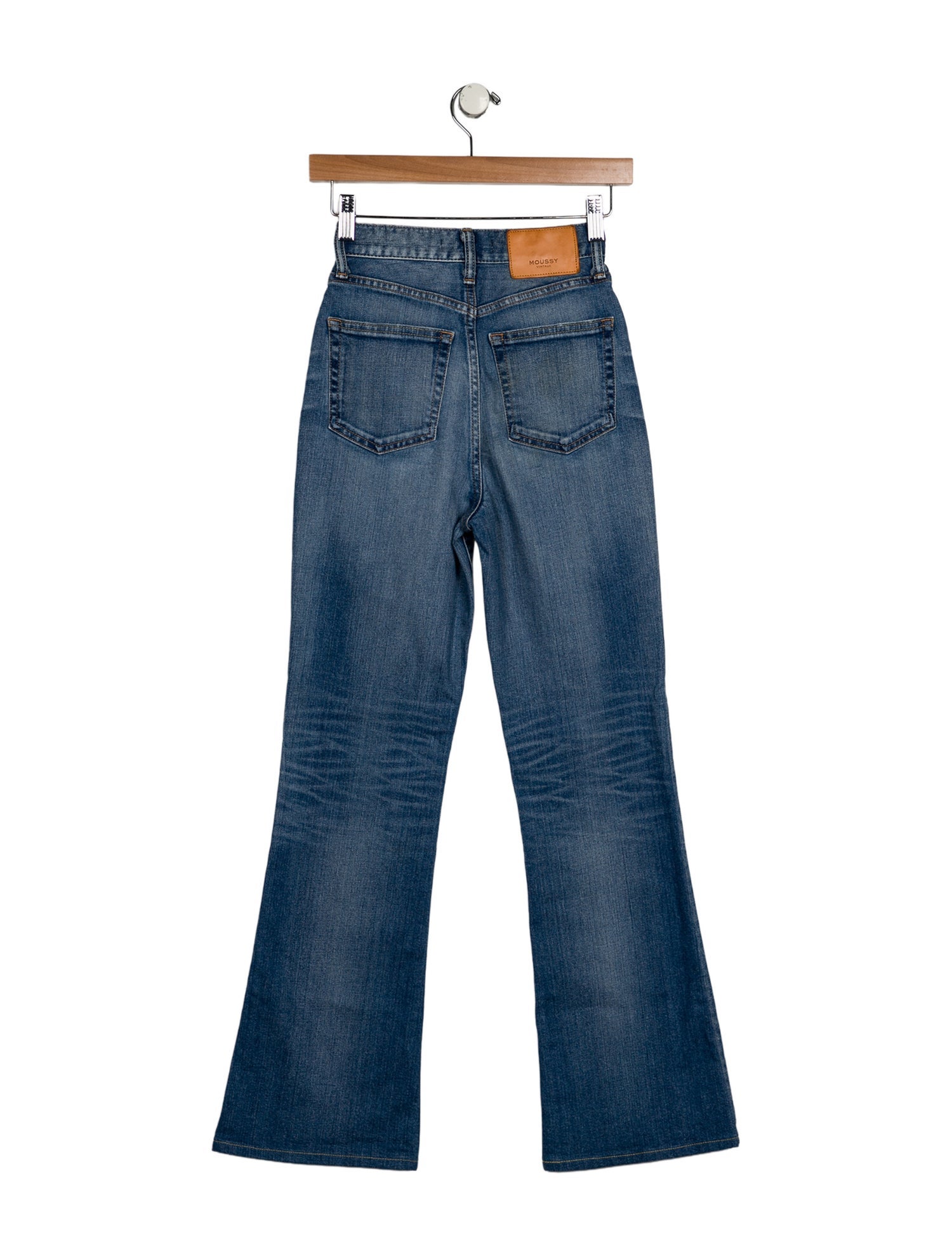 Moussy Vintage Mid-Rise Wide Leg Jeans