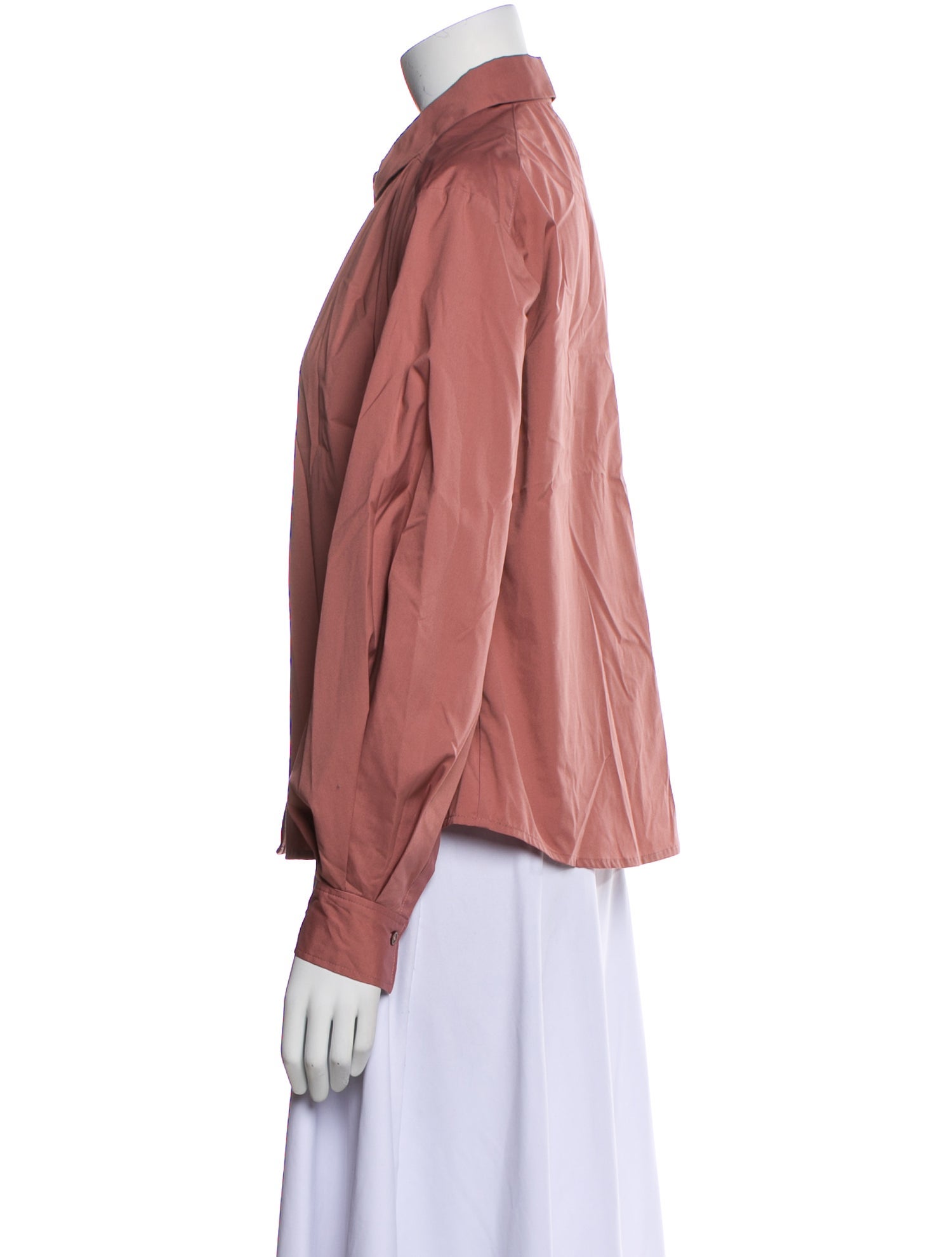 Moussy Vintage Long Sleeve Button-Up Top