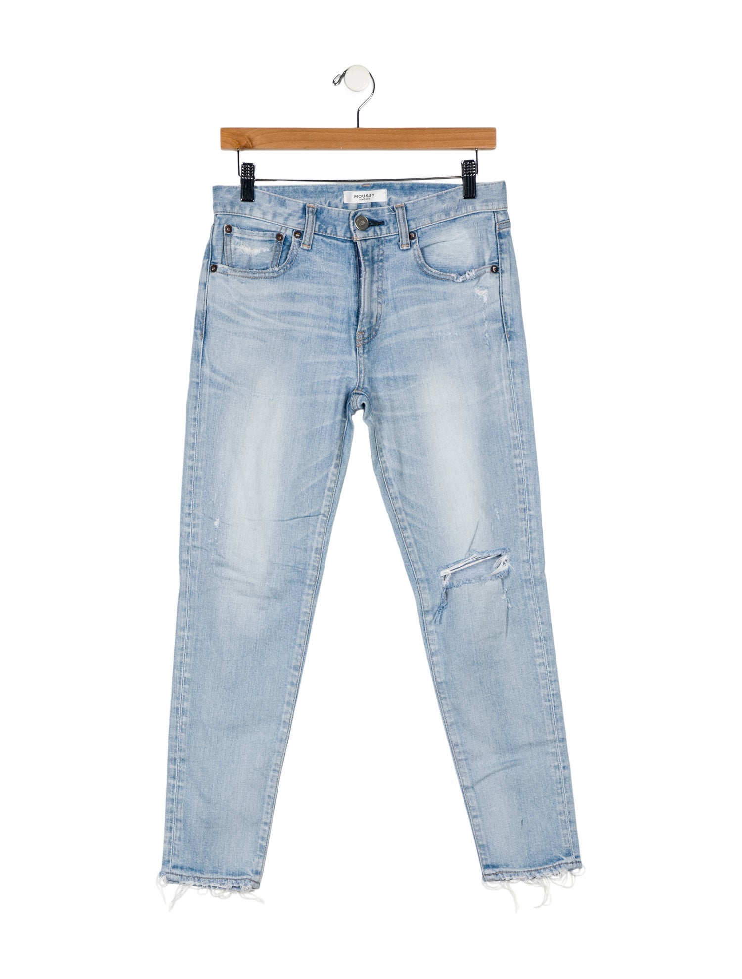 Moussy Vintage Mid-Rise Skinny Leg Jeans