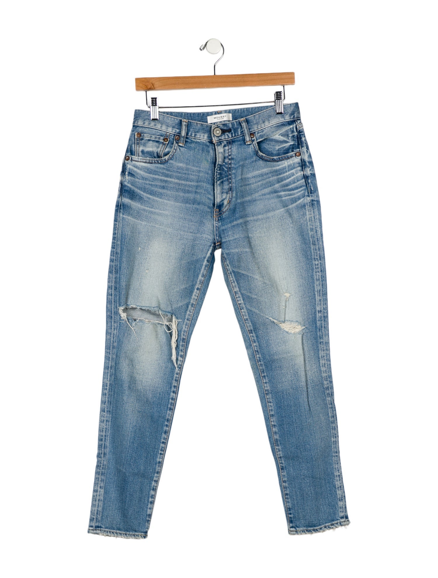 Moussy Vintage Mid-Rise Skinny Leg Jeans