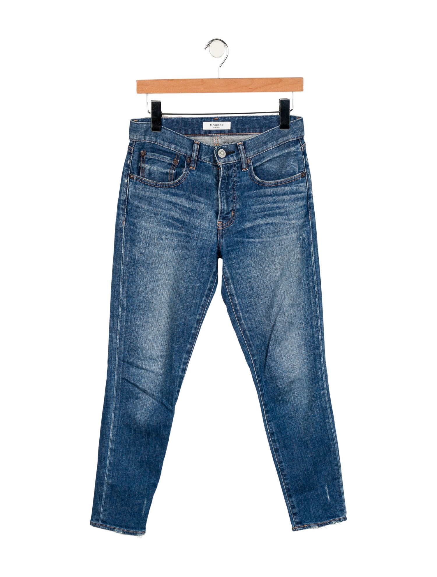 Moussy Vintage Mid-Rise Skinny Leg Jeans