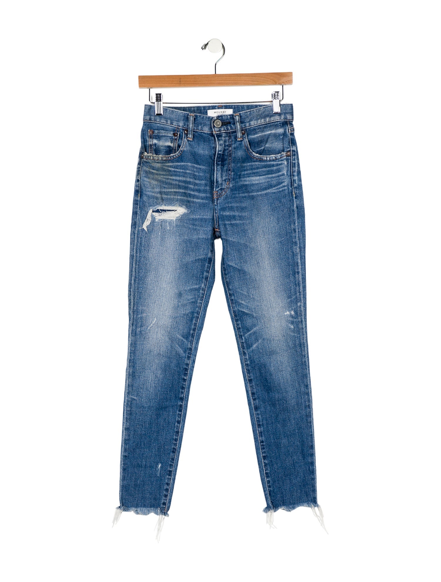 Moussy Vintage Mid-Rise Skinny Leg Jeans