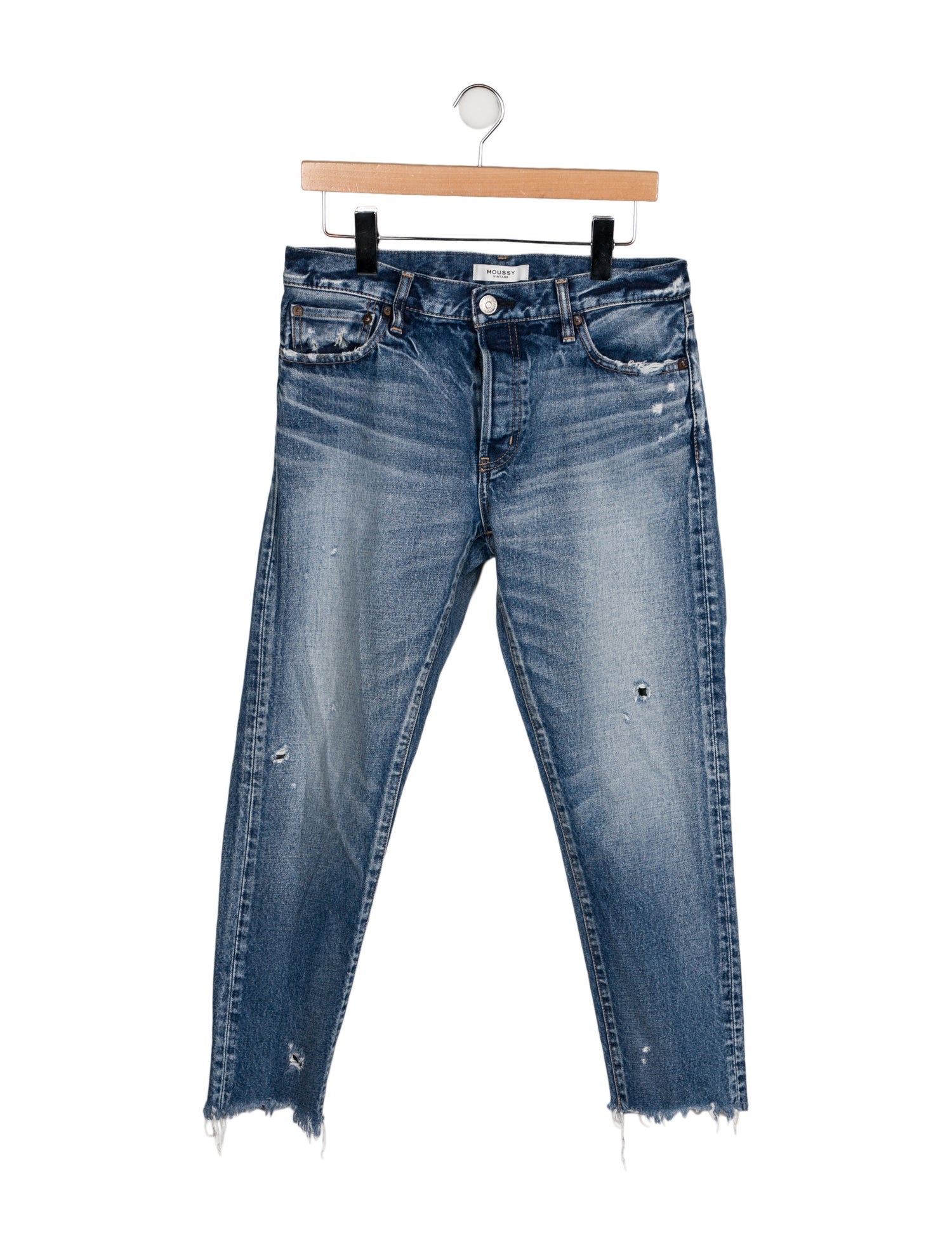 Moussy Vintage Mid-Rise Skinny Leg Jeans