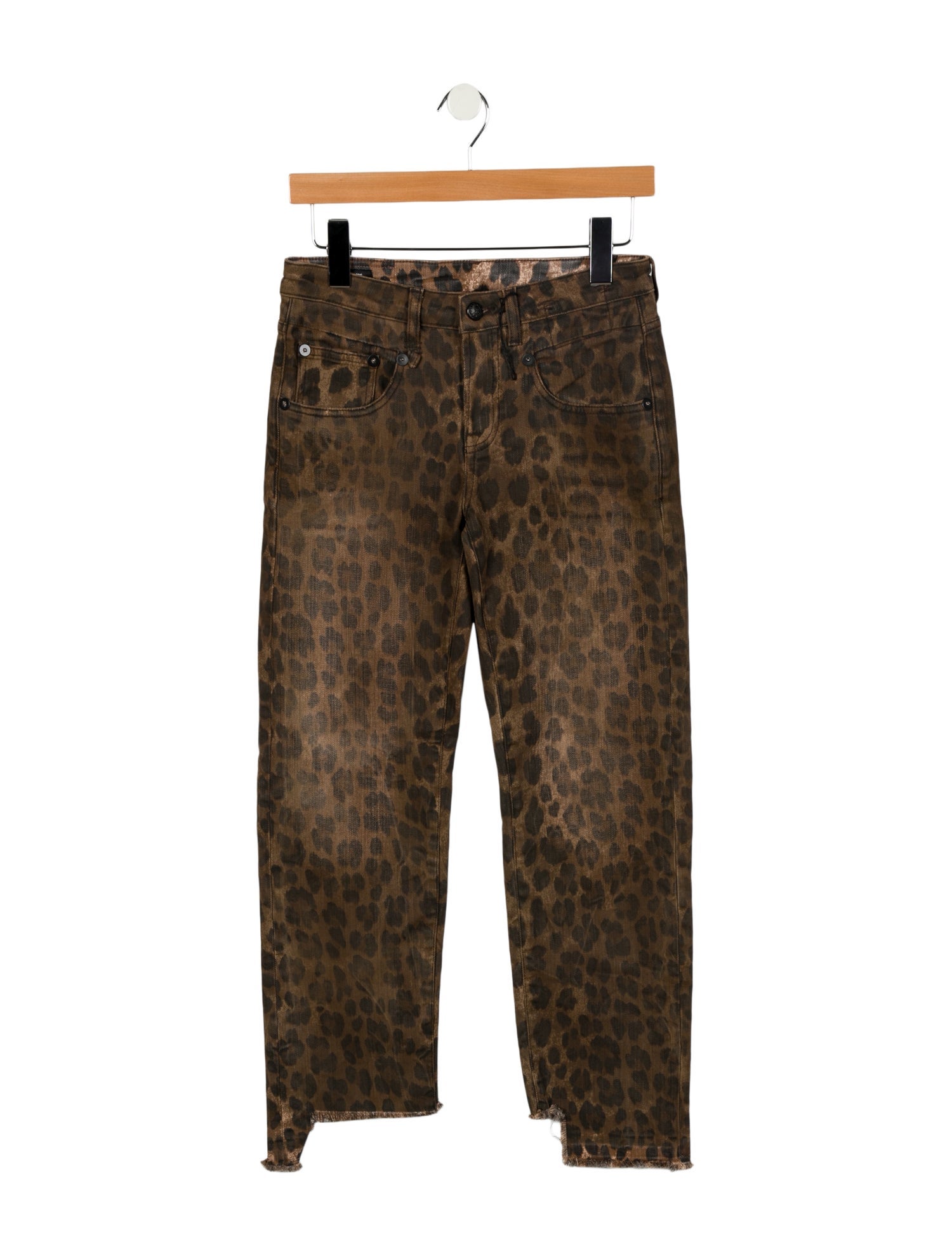 Moussy Vintage High-Rise Straight Leg Jeans