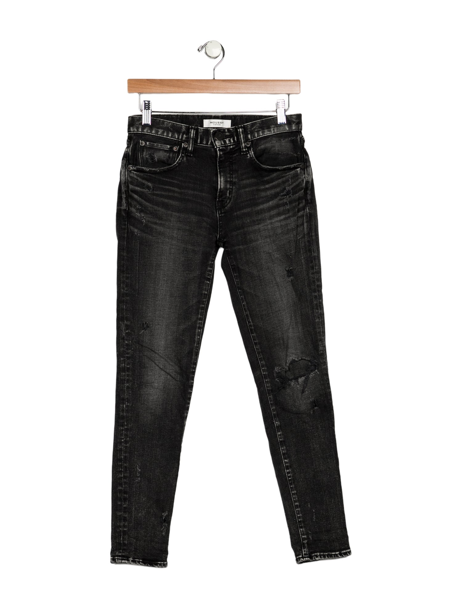 Moussy Vintage Mid-Rise Skinny Leg Jeans