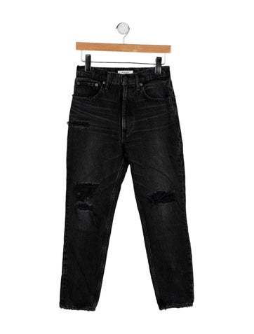 Moussy Vintage Jeans High-Rise Straight Leg XS