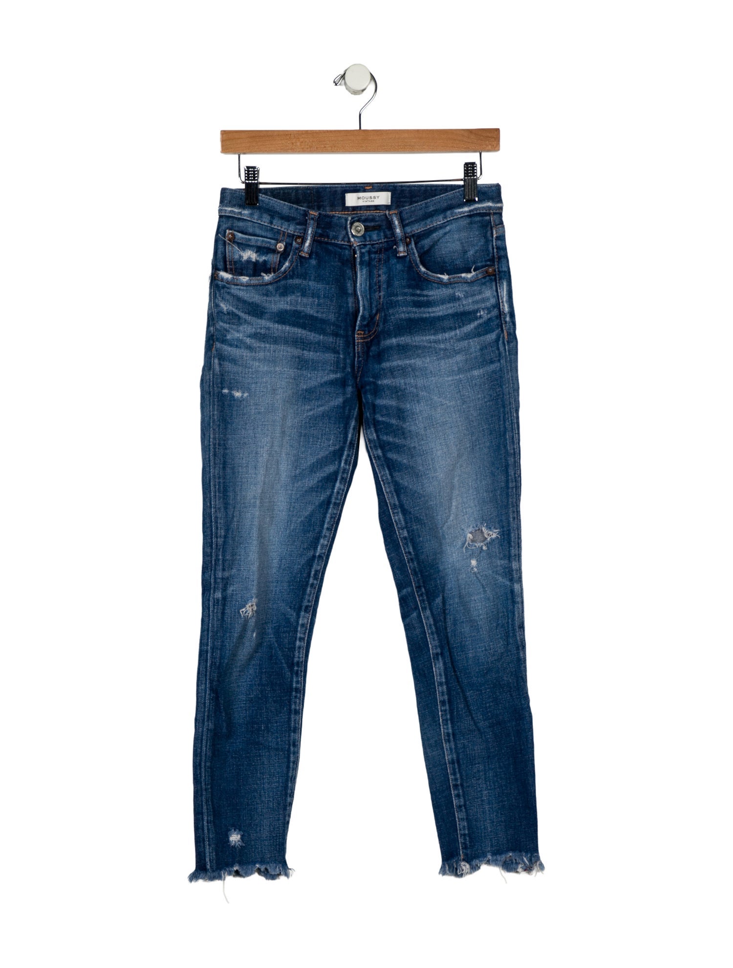 Moussy Vintage Mid-Rise Skinny Leg Jeans