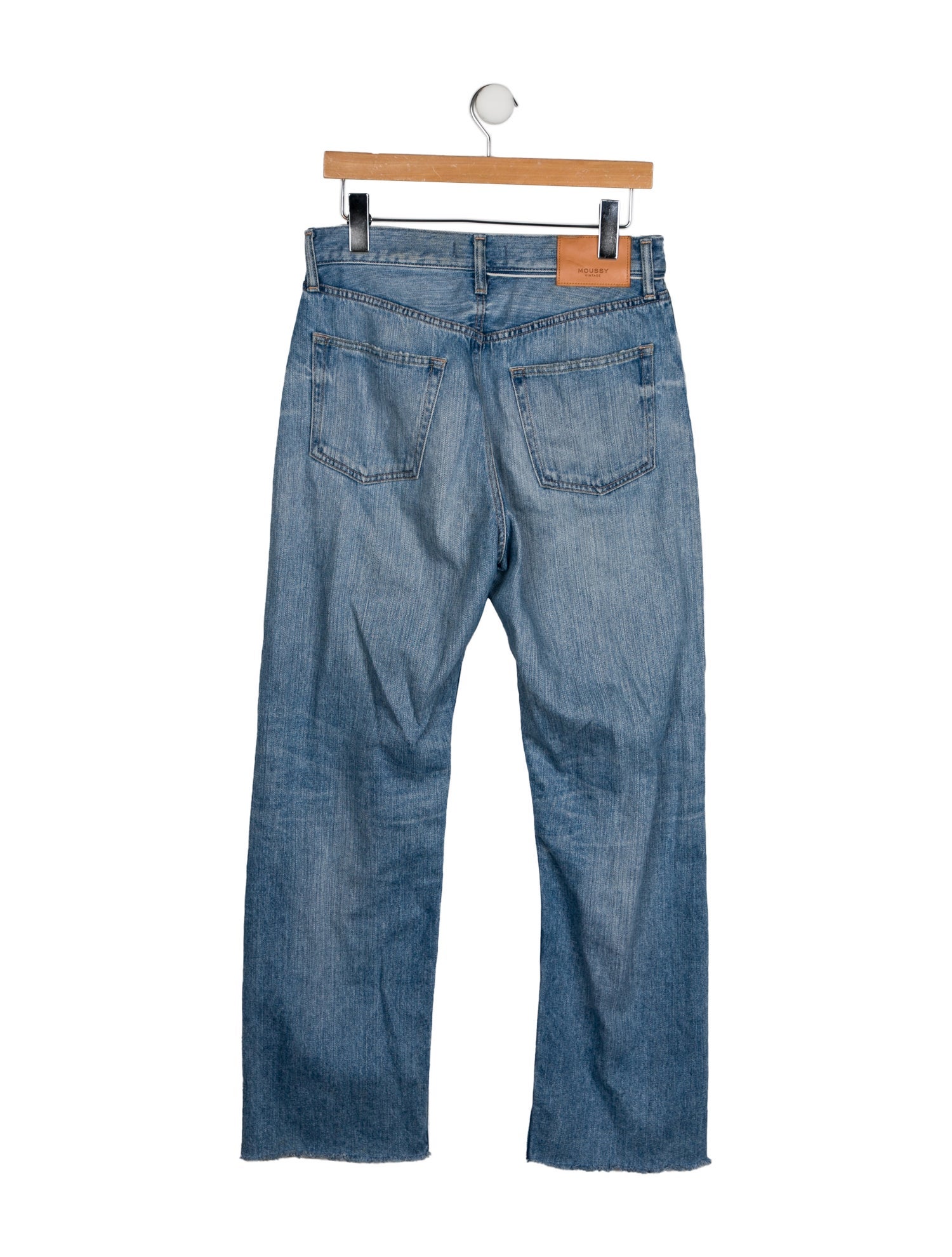 Moussy Vintage High-Rise Straight Leg Jeans