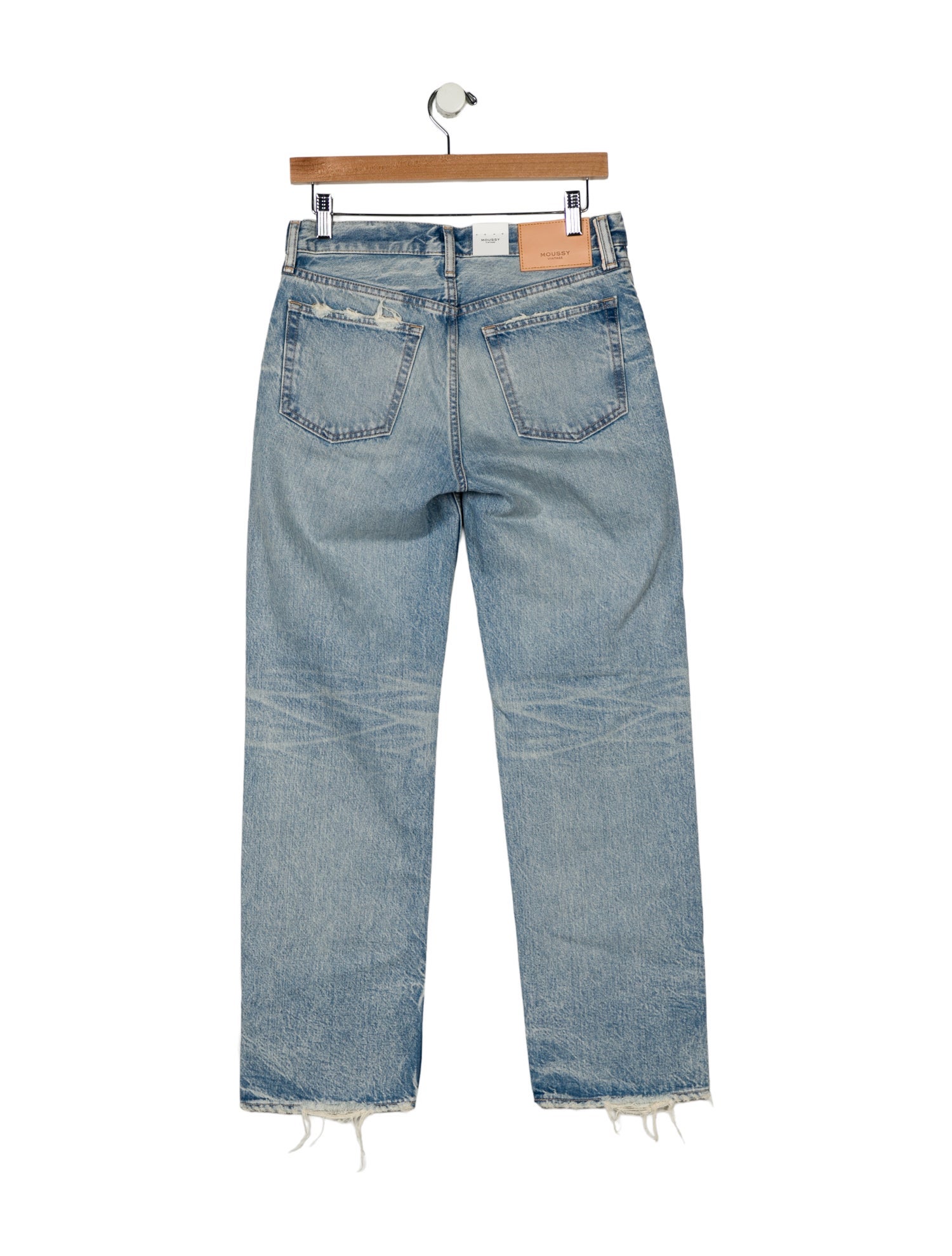 Moussy Vintage Mid-Rise Straight Leg Jeans w/ Tags