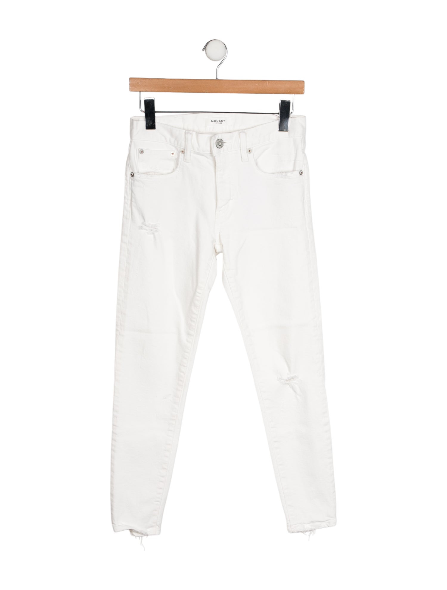 Moussy Vintage Mid-Rise Skinny Leg Jeans