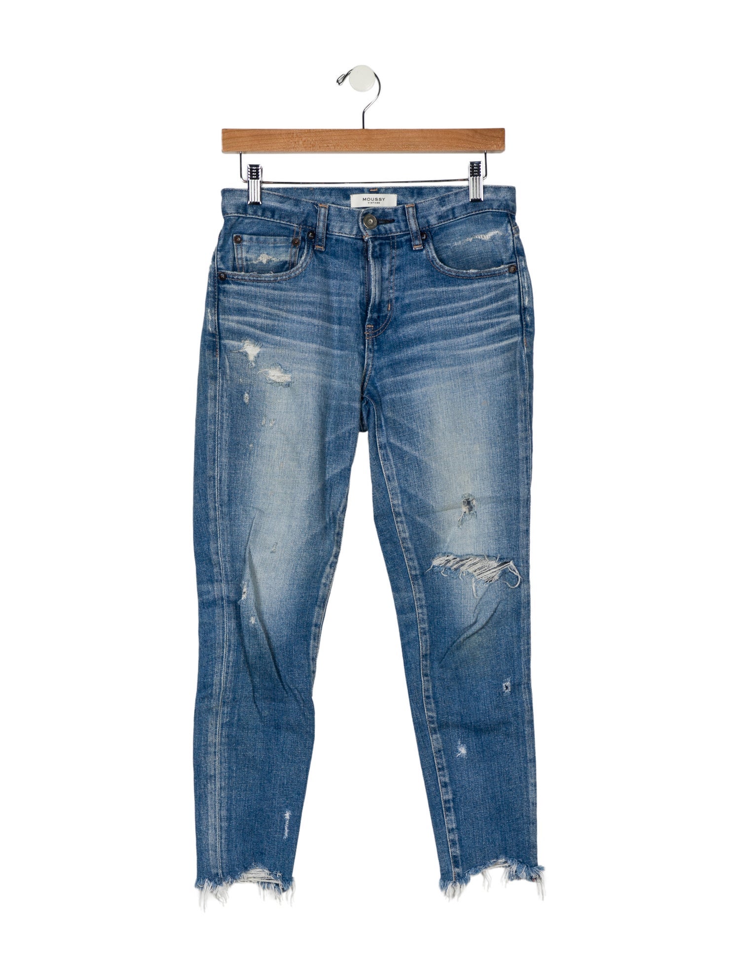 Moussy Vintage Mid-Rise Skinny Leg Jeans