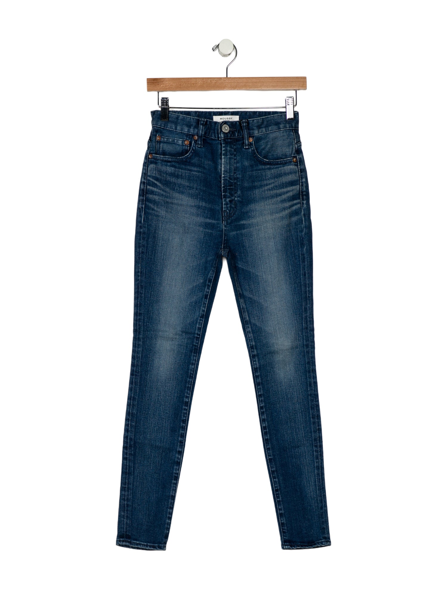 Moussy Vintage High-Rise Skinny Leg Jeans w/ Tags