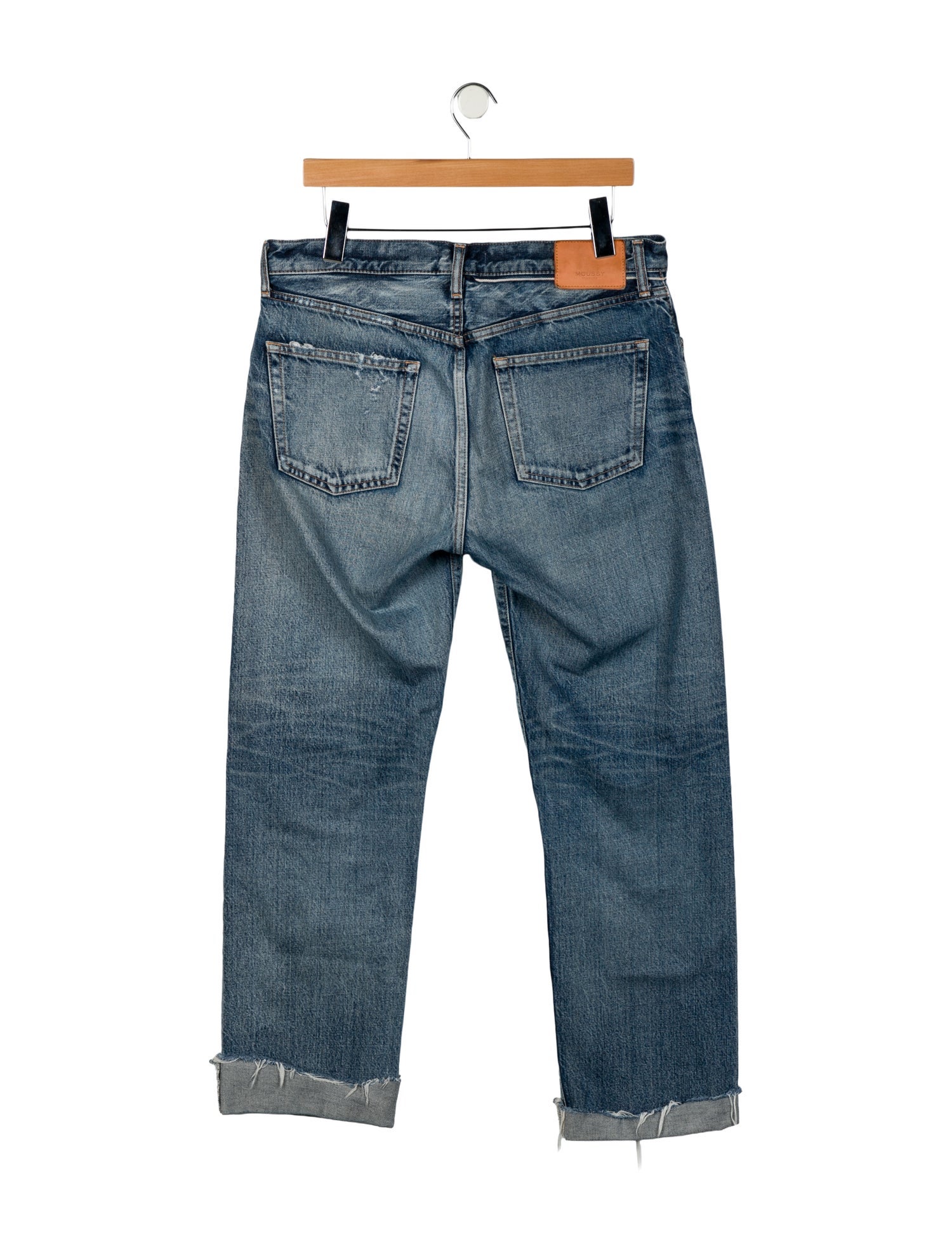 Moussy Vintage High-Rise Straight Leg Jeans